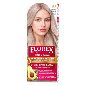 Plaukų dažai "FLOREX"   8.1 (snieginis blondas)